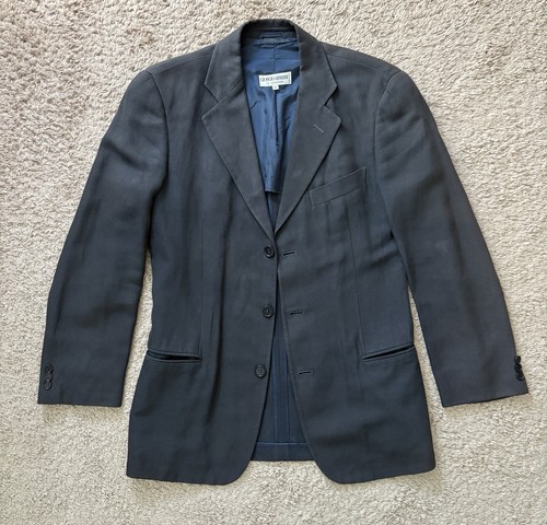 Armani Collezioni, Giacca vintage Giorgio Armani Le Collezioni blu scuro 36r