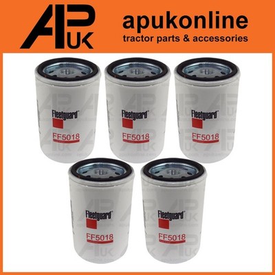 5x Fleetguard Kraftstofffilter FF5018 für Renault Fructus 120 140 Pales 210 Traktor