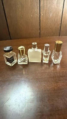 Vintage Mini Perfume Lot Molinard Lalique Balmain Tatiana Coty Cachet
