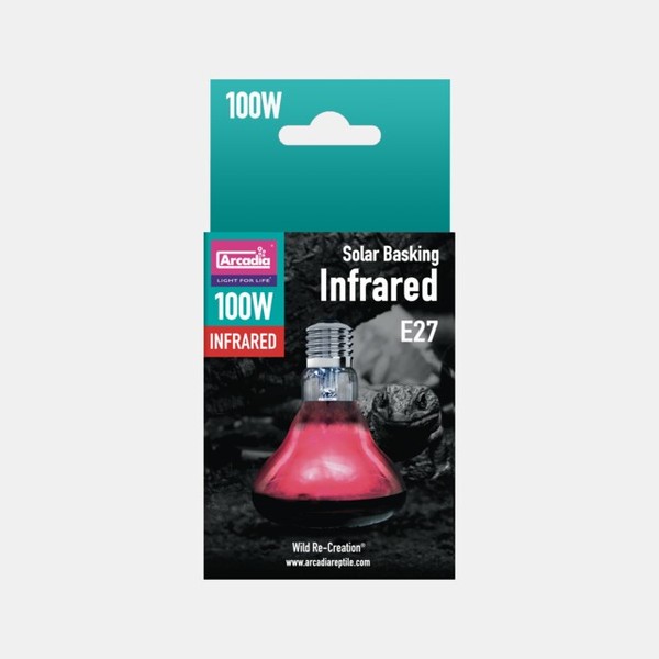 Arcadia 100W WäRmelampe Infrarot WäRmestrahler Heizlampe-image