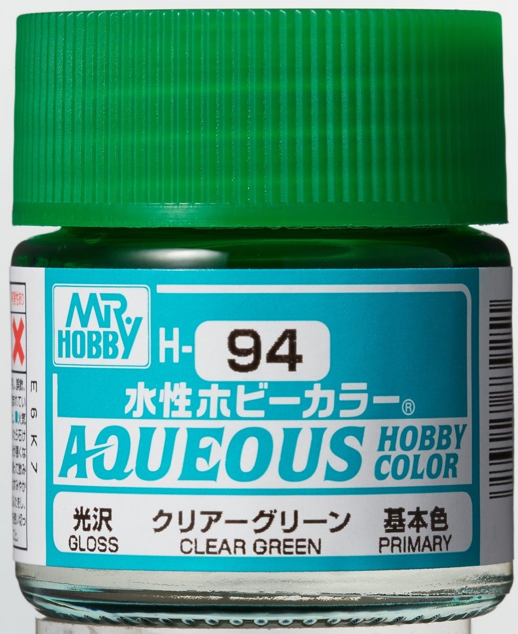 Mr Hobby - Gunze H-094 - Aqueous Hobby Colors (10 Ml) Clear Green