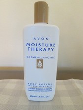 Avon Moisture Therapy OATMEAL Body Lotion For Dry, Itchy Skin 13.5 FL OZ New/NOS