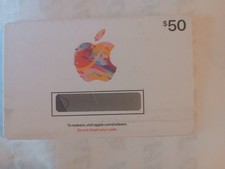 Apple $50 Gift Card for US Online & Apple Store Purchases