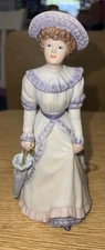 1999 Home Interiors and Gifts "Penelope", #1491 Victorian Figurine PRE-OWNED