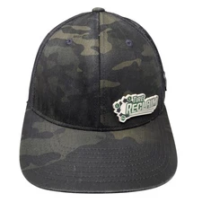 Tire Reclaim Snapback Trucker Hat Multi One Size Mesh Back Camo Branded Bills