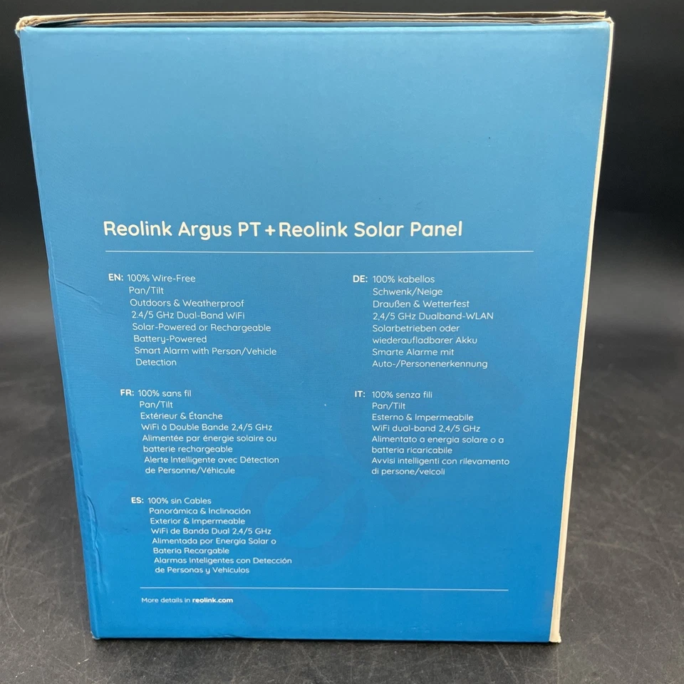 Reolink Argus PT 4MP Outdoor Security Camera - White - Image 2 of 4