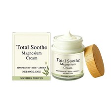 60g Total Relief Magnesium Cream, Nerve Relief Magnesium Cream Soothes Nerves