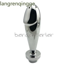 Stainless steel Anal Vaginal Shower Douche Enema Colonic Cleaner Head Cleaning