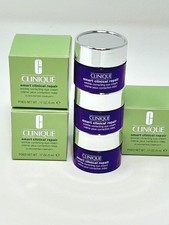 3X - Clinique Smart Clinical Repair Wrinkle Correcting Eye Cream .17oz New w box