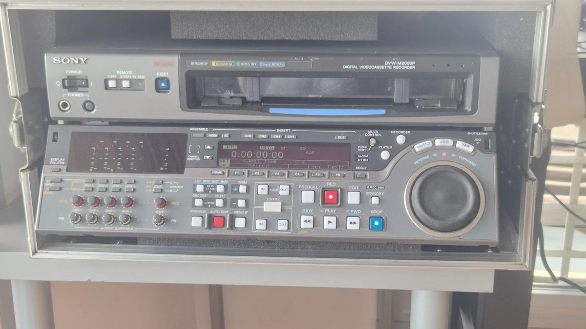 Sony Digital Betacam DVW-A510P Digital Videocassette Player defekt #4 Sony Digital Betacam DVW-A510P Digital Videocassette Player defekt #4