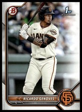 Ricardo Genoves 2022 Bowman #BP-60 Prospects San Francisco Giants