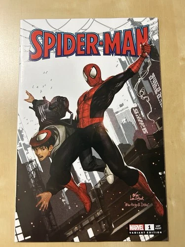 SPIDER-MAN 1 INHYUK LEE 616 TRADE DRESS VARIANT AMAZING FANTASY #15 HOMAGE NM/MT
