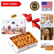 Delicious Handmade Baklava Pastries - 8.5oz Gift Box - Perfect for Any Occasion