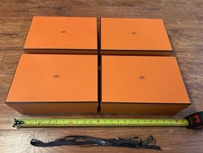 Hermes Empty Gift Box Lot 4 12 x 8 x 4.25 Authentic