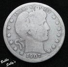 1907-D Barber Quarter — photo from another recent sale