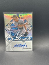 2022 Panini Mosaic - Scripts Anthony Bender #SC-AN Mosaic Prizm (AU, RC)