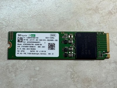 SK Hynix BC511 2280 256Gb NVMe M.2 SSD 3D TLC Gen 3x4 CDI Graded 100% Good #2