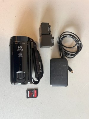 Canon VIXIA HF R600 Video Camcorder Camera Black Full HD w/57x Zoom CMOS Bundle