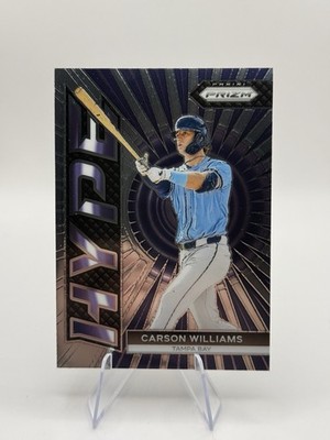 Carson Williams 2024 Panini Prizm #13 Hype Insert Tampa Bay Rays Trading Card