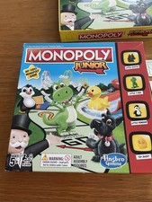 Hasbro Monopoly Junior Board Game Complete Set