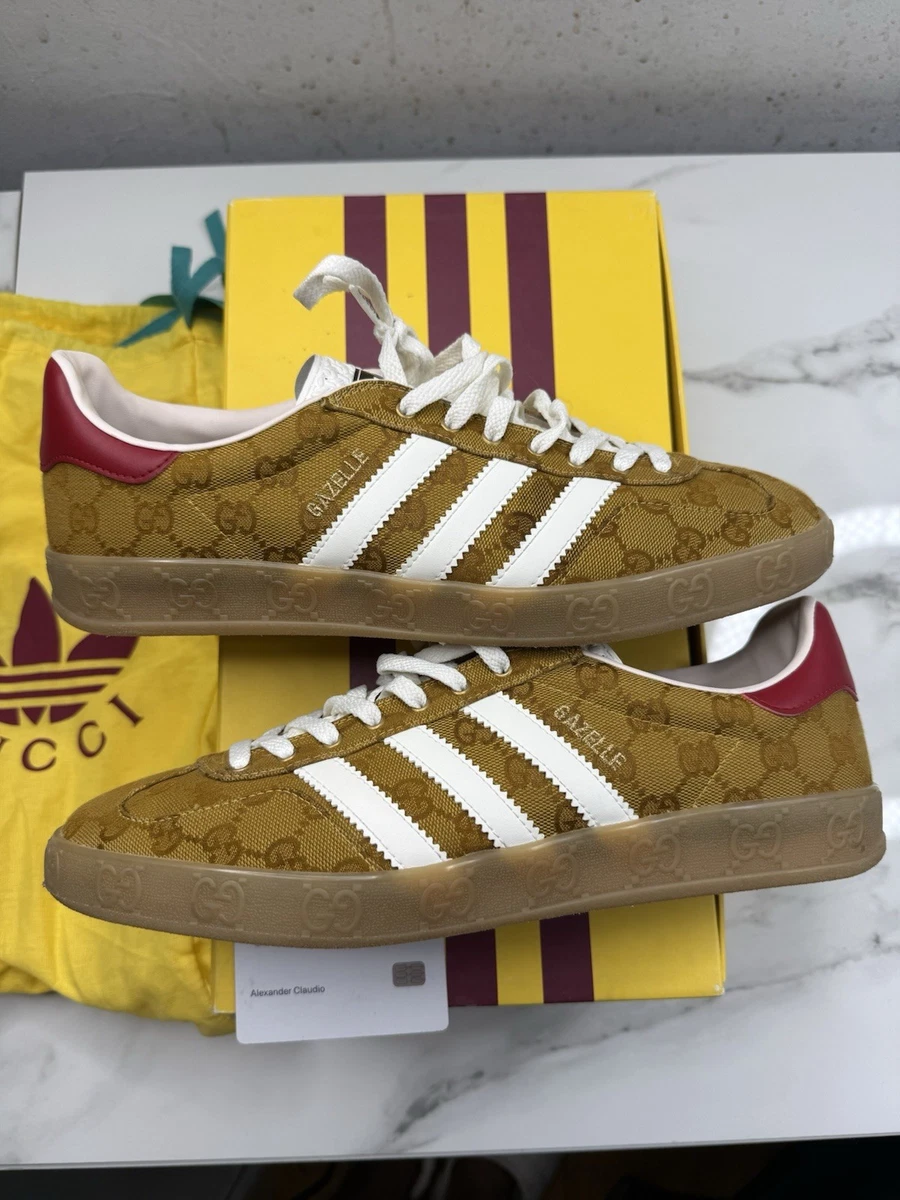 adidas Gucci x Gazelle GG Monogram for Sale | Authenticity
