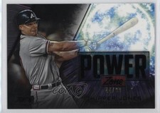 2020 Topps Stadium Club Power Zone Black /99 Chipper Jones #PZ-6 HOF 11ao