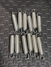 Lot of 12 Trampoline Springs 5.5 inch Heavy Duty Steel Replacement part preowned