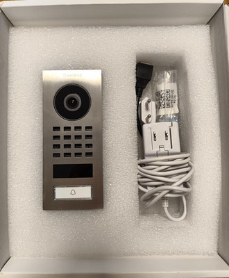 Doorbird D1101V V2A Gebürstet IP Video Türsprechanlage