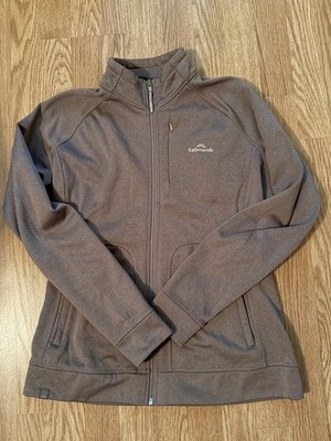 Kathmandu Women s Taupe Altic 200 Full-Zip Utility Fleece Jacket Size 14