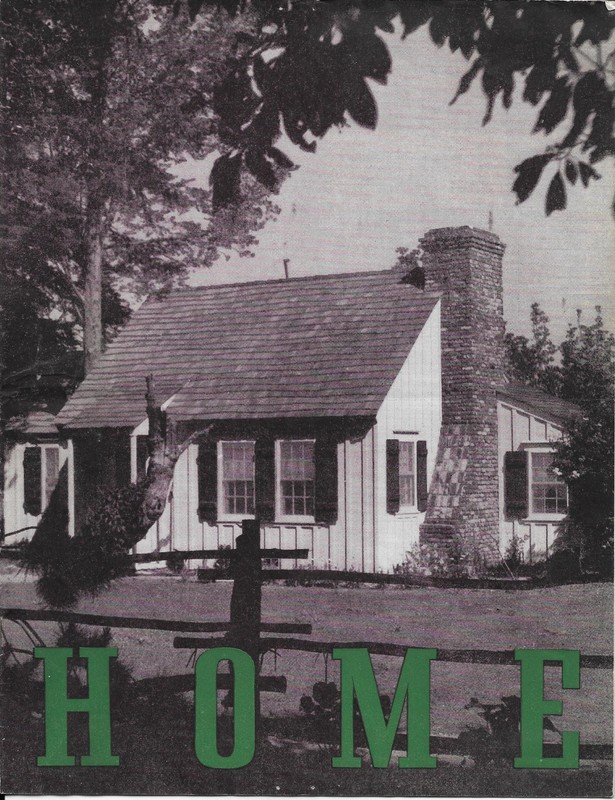 1939 "Home"/House Booklet, Floor Plans etc.