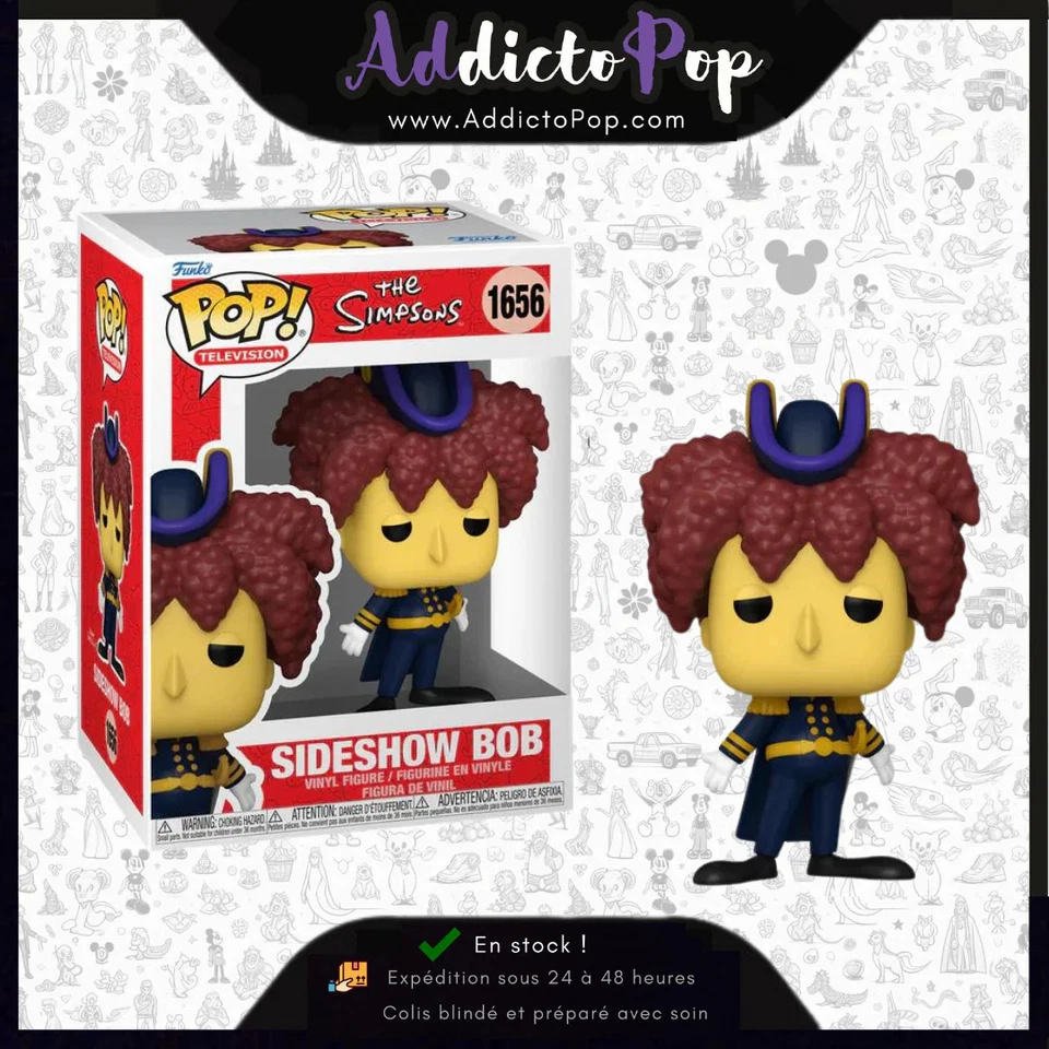 Funko Pop! Les Simpsons [1656] - Sideshow Bob - Photo 1/1