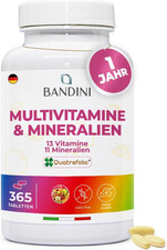 Bandini  Multivitamin | 365 Hochdosierte Komp...