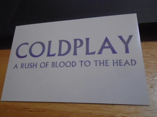 Coldplay Memorabilia for sale | eBay