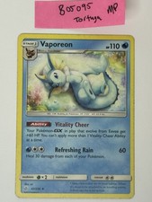Pokémon TCG Vaporeon SM Cosmic Eclipse 42/236 Uncommon - MP on eBay