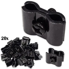 888 Display, USA - 20 Pcs Gridwall Joining Clips Black Wire Grid Panel...