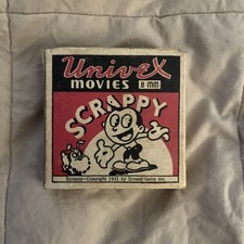Scrappy Egg Tricks Rare UNIVEX 8mm/50ft Film Reel Original Box