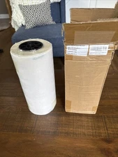 DTF Transfer Film Roll 13" X 328Ft,Double Sided Glossy Clear Pretreat PET Heat T