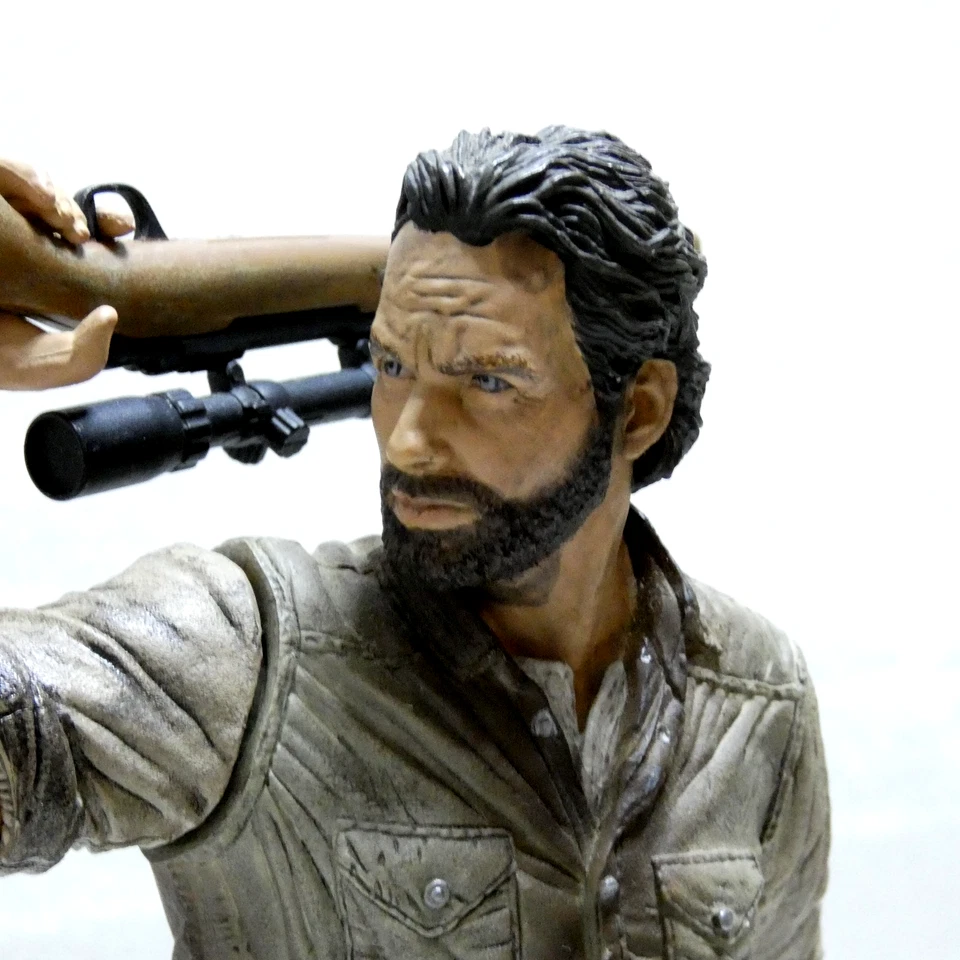 The Walking dead RICK GRIMES Deluxe Action Figure 25 cm Mc Farlane Toys AMC - Photo 4/4