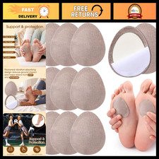 20 Pcs Metatarsal Pads for Women, Oval Shape, Nude Leather Foot Support