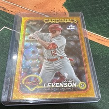 Marketplace image: 2024 Topps Pro Debut Chrome Zach Levenson #PD-127 SuperFractor 1/1