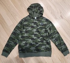 Champion Kids Fleece Pull On Hoodie Sweatshirt, Camo Cargo Olive XL New NWOT