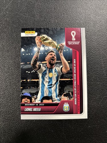 2022 Panini Instant Lionel Messi FIFA World Cup Qatar Argentina #118