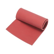 Foglio gomma piena 1/8" di spessore x 4" di larghezza x 10" di lunghezza Rosso