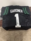 Sauce Gardner Autographed Football Jersey Black Jets  XL Beckett Authenticated.