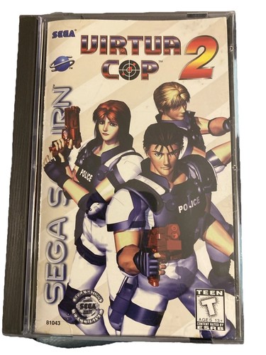 Retro Spiel Virtua Cop 2 (Sega Saturn, 1996) Near Mint More N Store