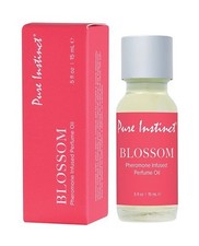 Pure Instinct Blossom Pheromone Perfume Oil w/Dropper - 0.5 oz 15 ml 