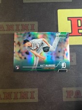 2022 Topps Stadium Club Chrome Refractor Rookie Matt Manning /99