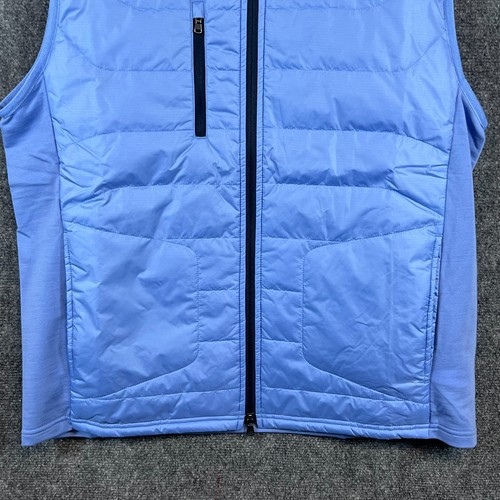 Men's Ralph Lauren RLX Wool Blend Performance Hybrid Vest Fall Blue Size L NWT - Picture 6 of 14