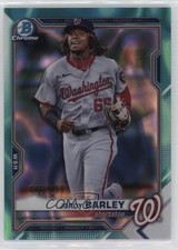 2021 Bowman Draft Chrome Aqua Lava Refractor /199 Jordy Barley #BDC-6 0w47