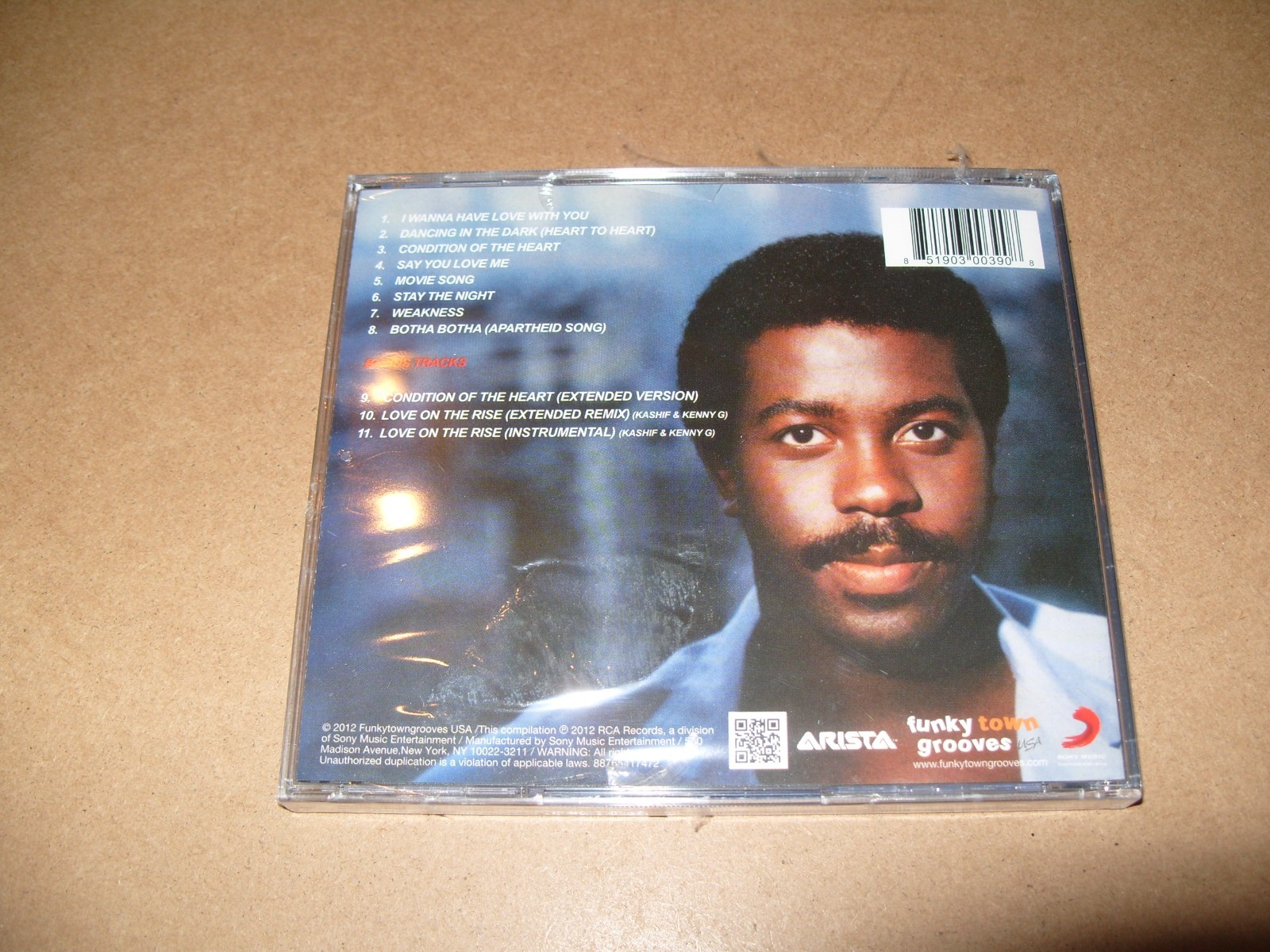 Kashif – Condition Of The Heart -2012 -BONUS TRACKS CD NEW / SEAL BROKEN. (L.S.)